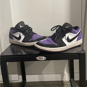 Air Jordan 1 low Court Purple